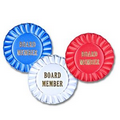 3-1/2" Stock Rosettes W/ Pin Backs